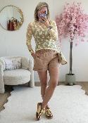 Top Malvina jaune