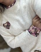 Pull Samia ecru