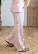 Pantalon Harry rose chiné
