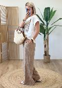 Pantalon Lilou camel
