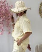 Chemise Shiloh jaune