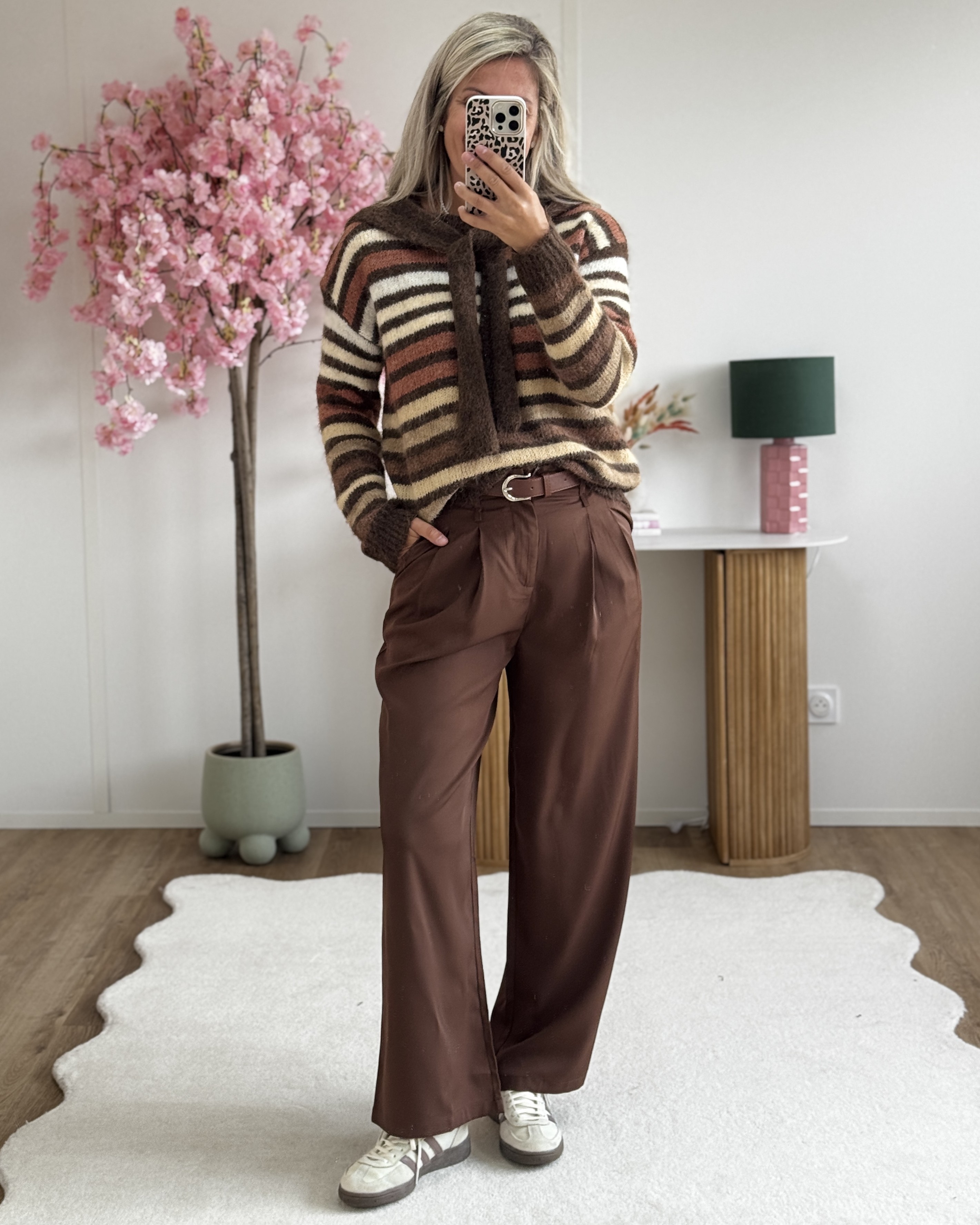 Pantalon Diego chocolat