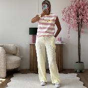 Tee shirt Lemon tea rose