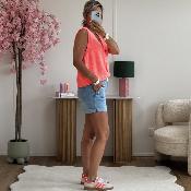 Gilet Jules corail