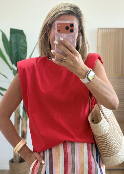 Tee shirt Willow rouge