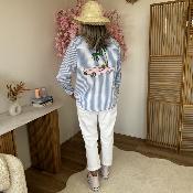 Chemise Lilou bleu