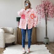 Veste Believe rose