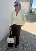 Chemise Sacha jaune