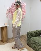 Pantalon Aurelia taupe