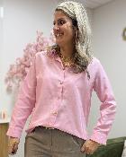 Chemise Lison rose