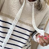 Sweat Andrew beige marine