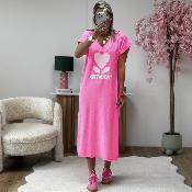 Robe Claire rose