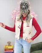 Gilet cerises