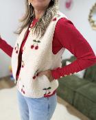 Gilet cerises