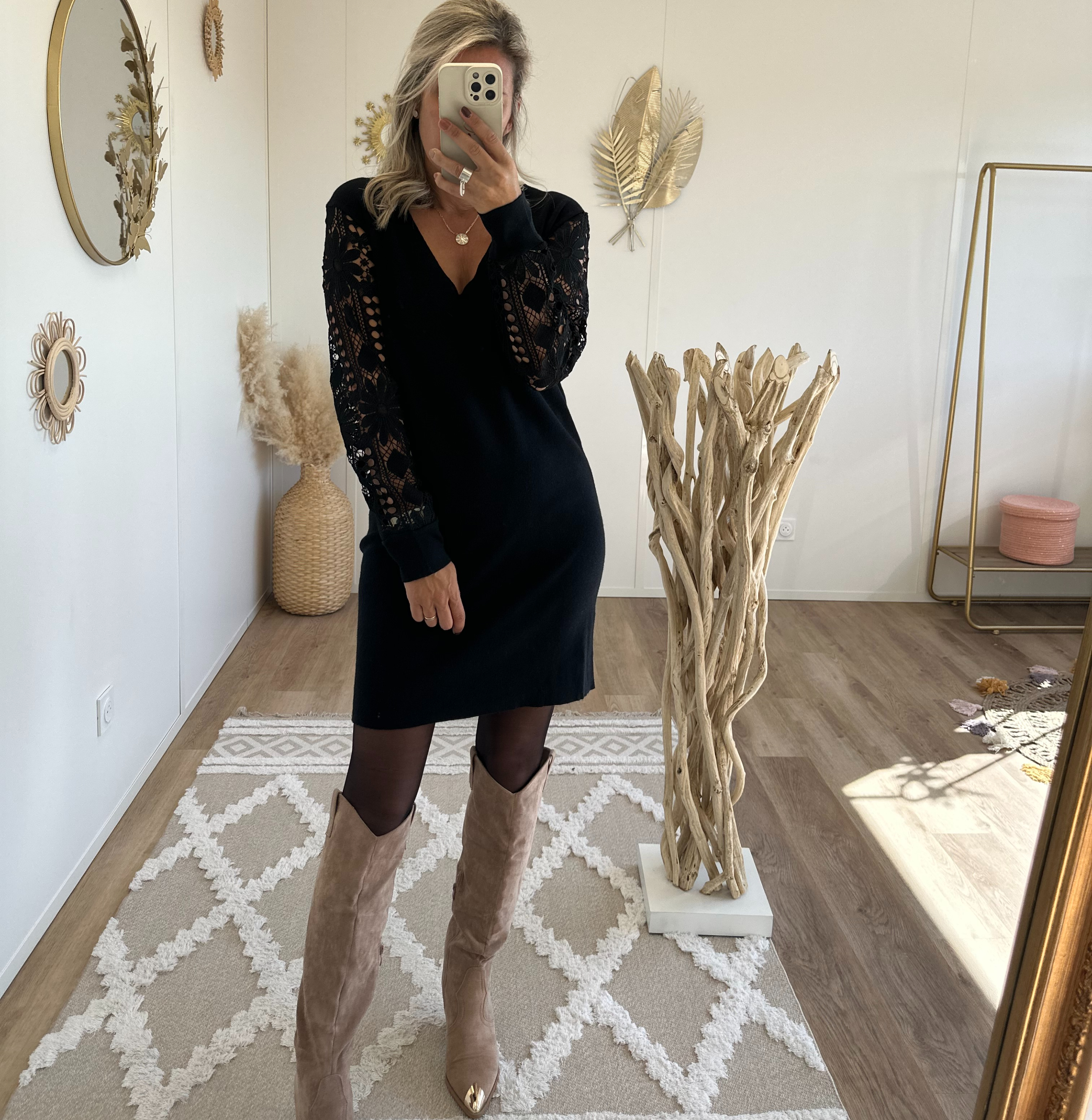 Robe Pull noire