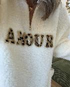 Pull camionneur pilou amour