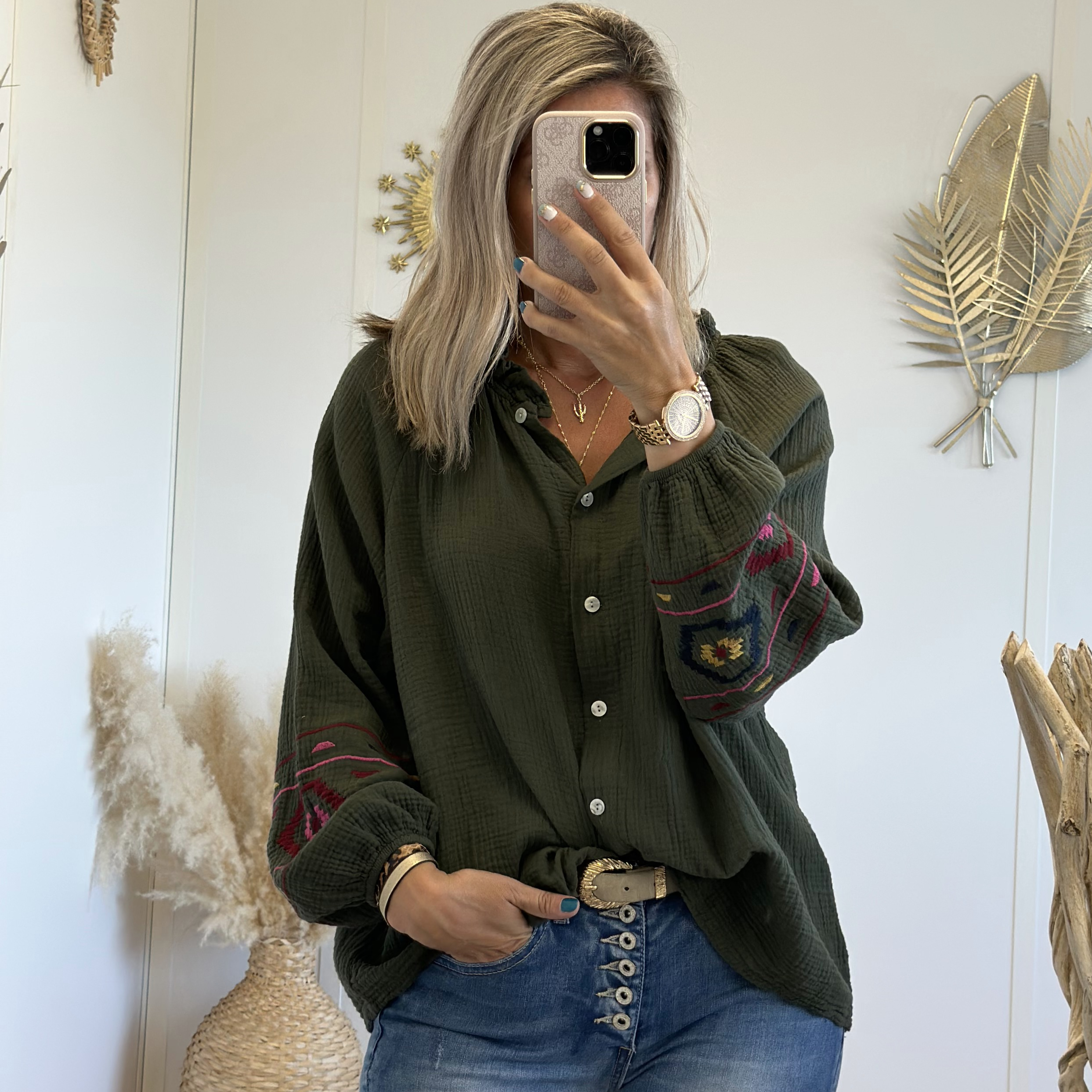 Chemise Tom kaki