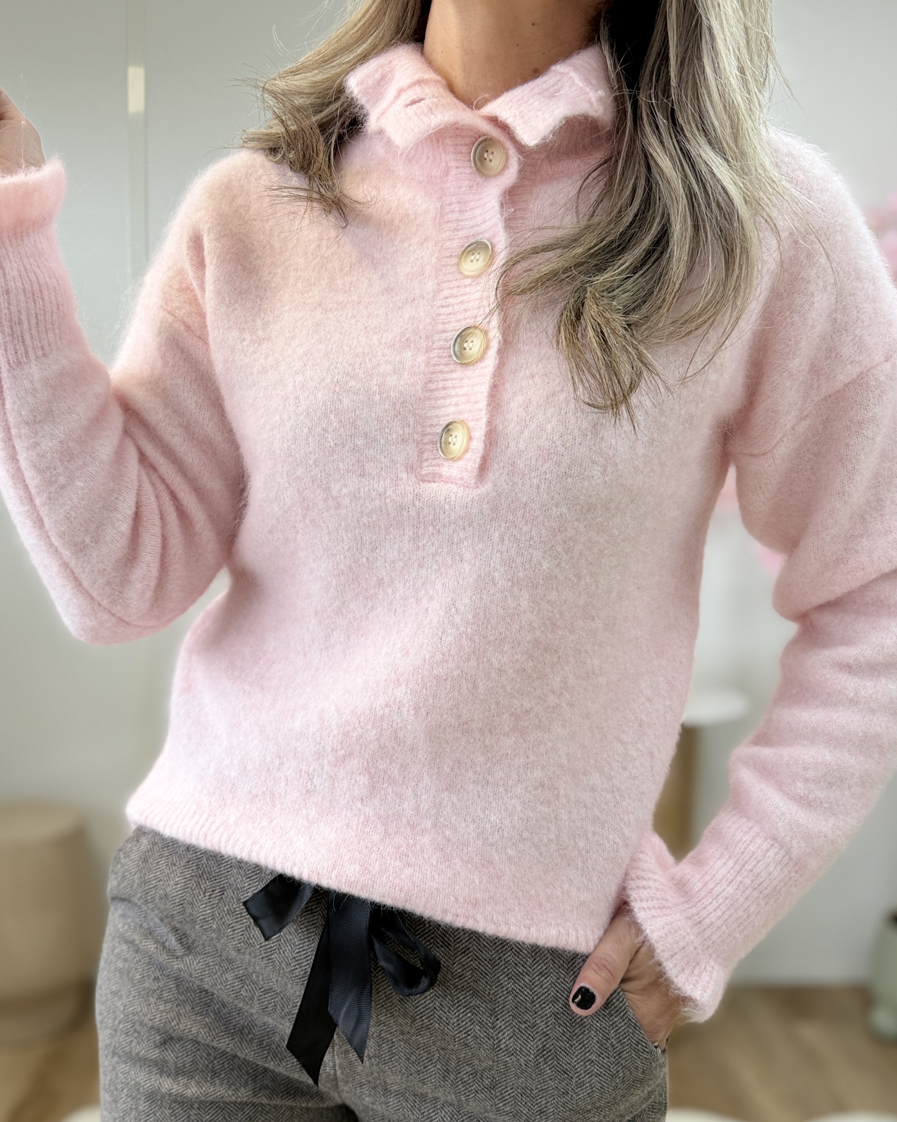 Pull Alix rose (du 34 au 40)