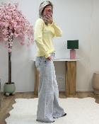 Pull Flavie jaune