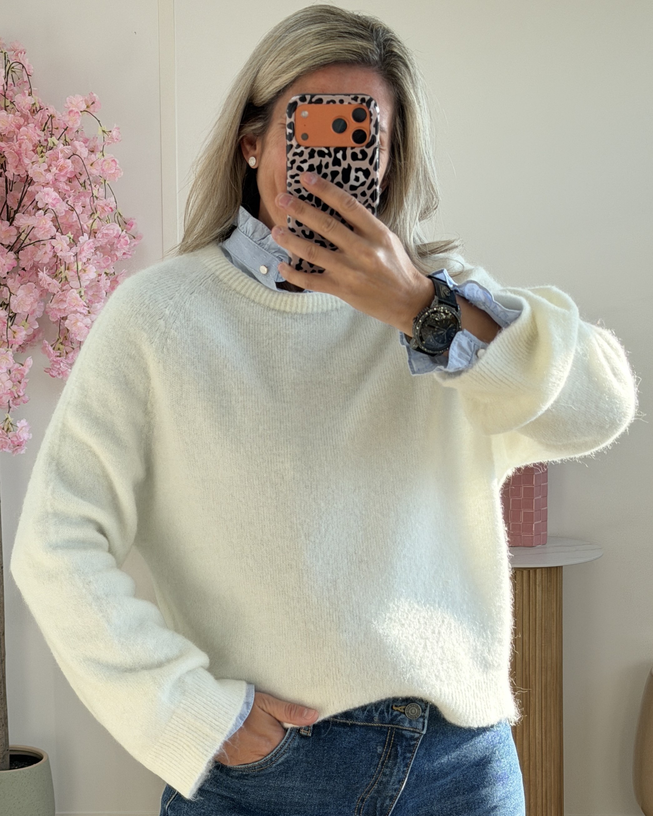 Pull Julia blanc