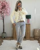 Gilet Heloise ecru