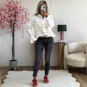 Chemise Wayne rouge