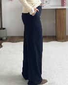 Pantalon à pince marine
