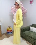 Gilet good vibes jaune