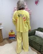 Gilet good vibes jaune