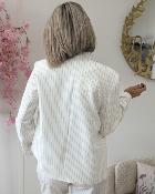 Blazer Agathe blanc