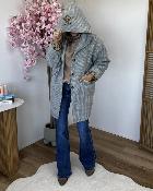 Manteau Star gris clair