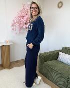 Pantalon Jessie marine (du 34 au 40)