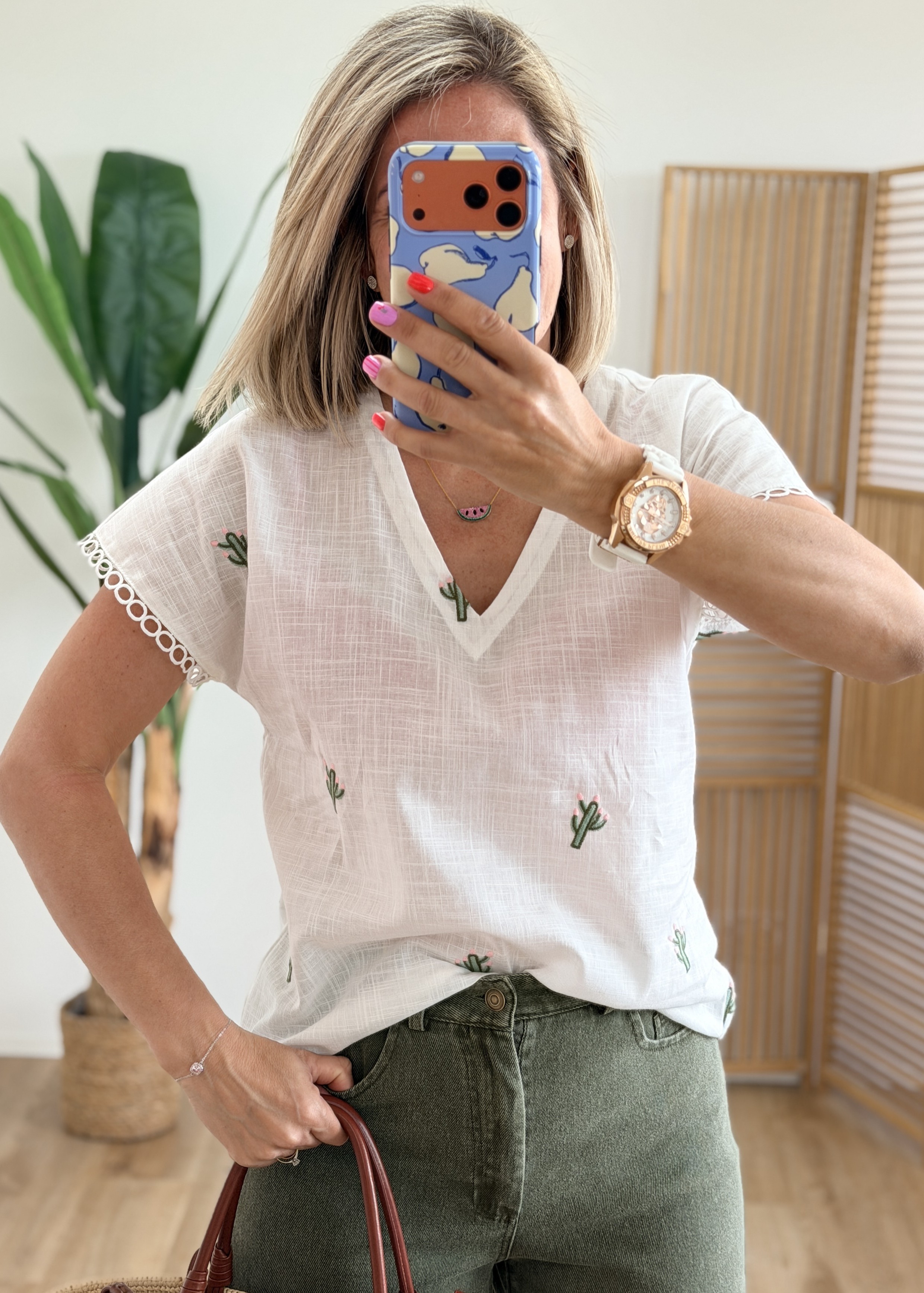 Blouse cactus