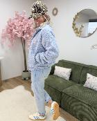 Gilet veste Athenais bleu