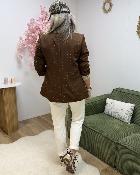 Blazer strass choco
