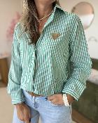 Chemise Caly verte