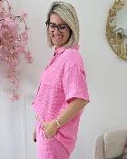 Chemise Shiloh rose