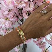 Bracelet tissu amour