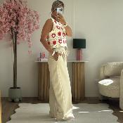 Pantalon Lennon beige