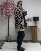 Pull Adele noir beige