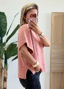 Pull Ophelie rose