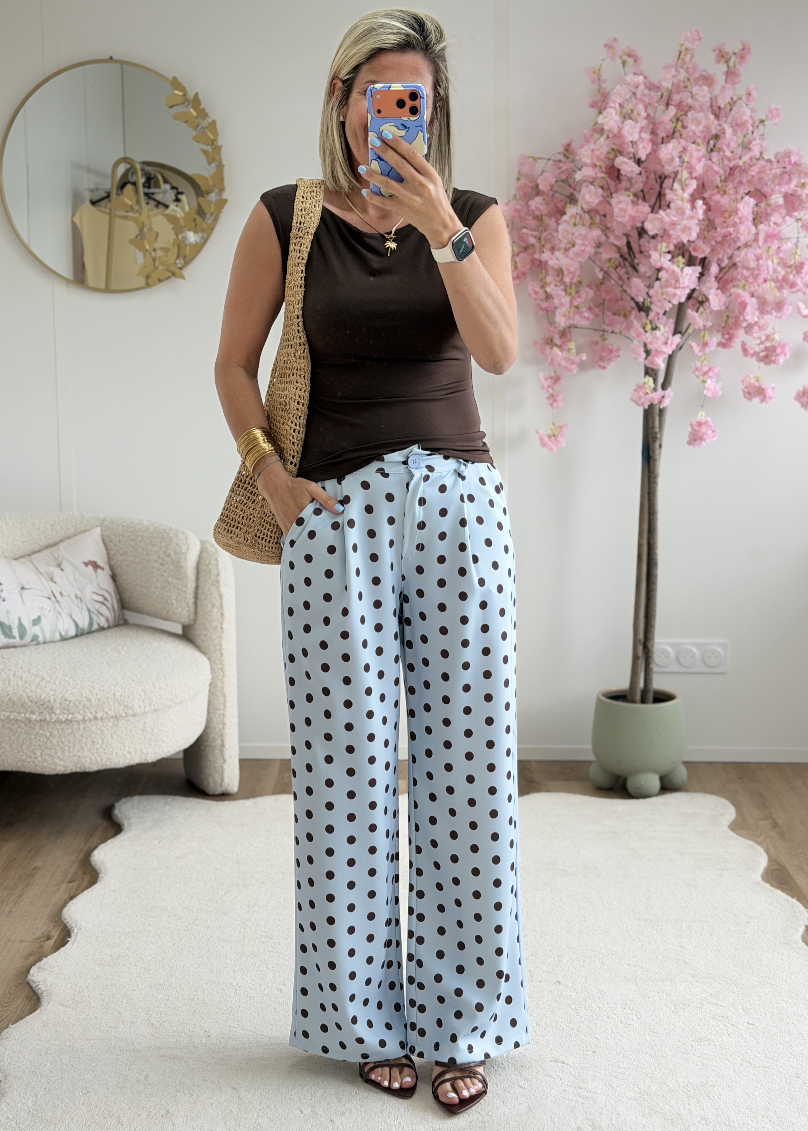 Pantalon Nikolai bleu