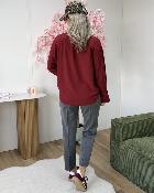 Chemise Nadia bordeaux