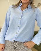 Chemise Lison bleue