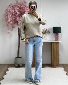 Pull Tommy beige