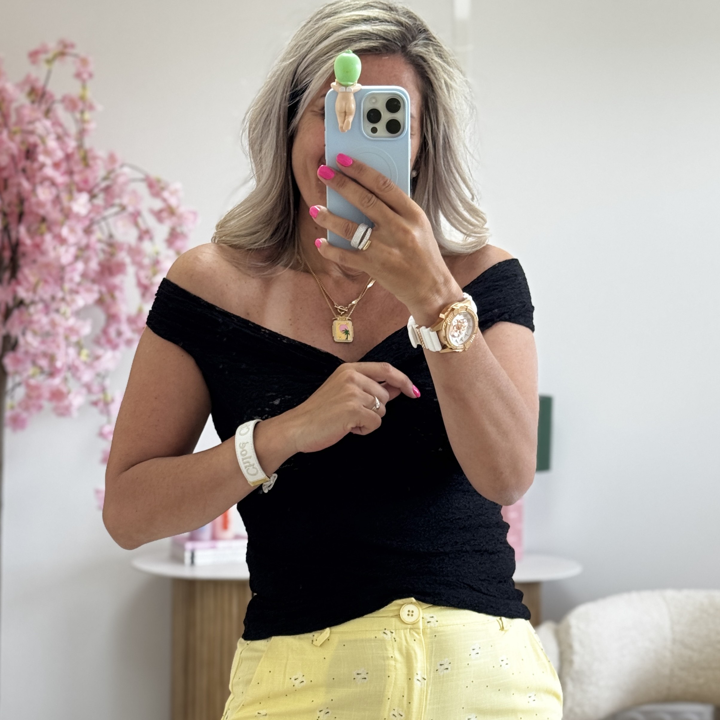 Top Imanie noir (taille petit)