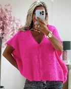Gilet Maddox rose fluo
