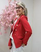 Blazer Parker rouge