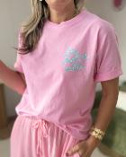 Tee shirt dolce vita rose