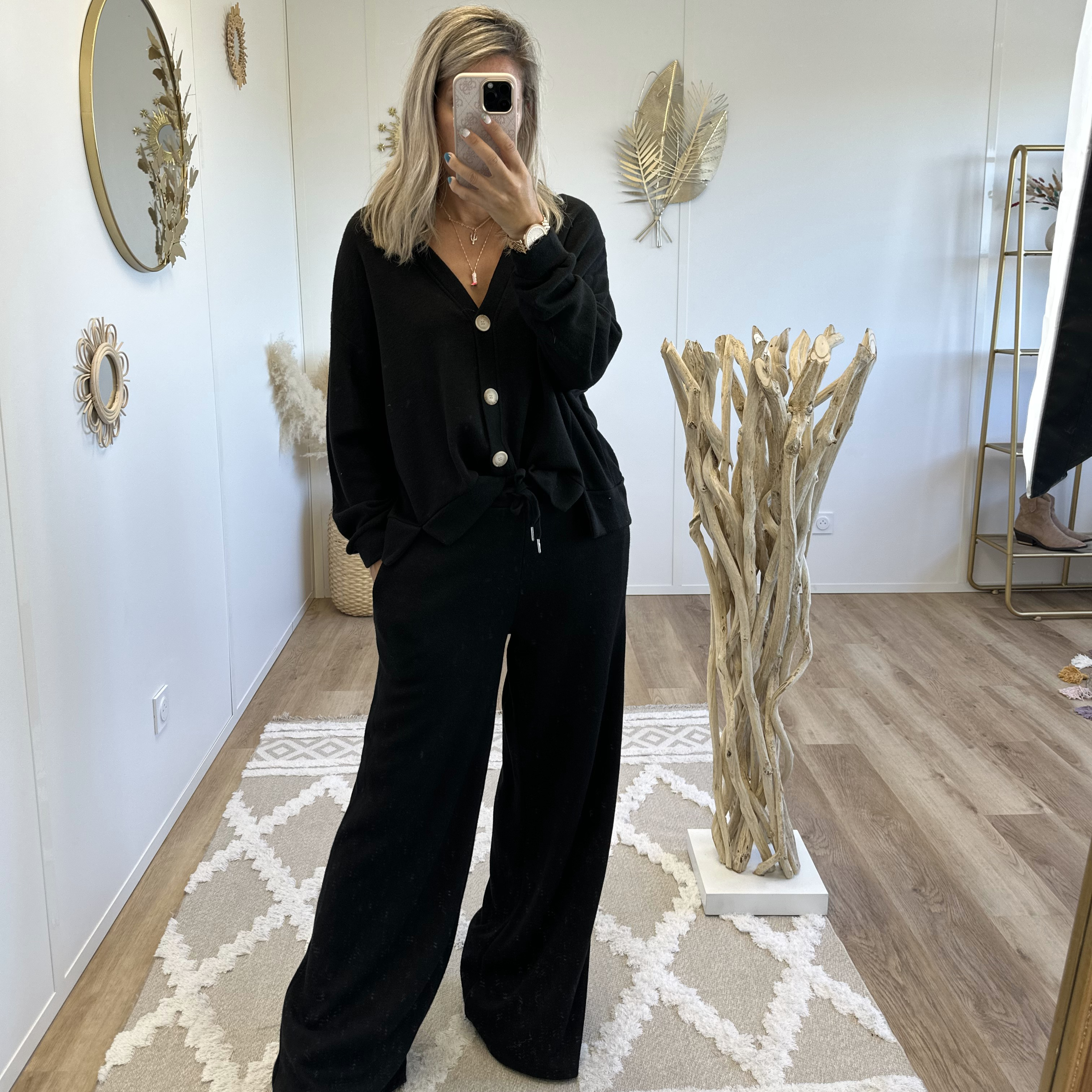 Ensemble Loris noir
